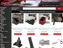 Tablet Screenshot of hkparts.net